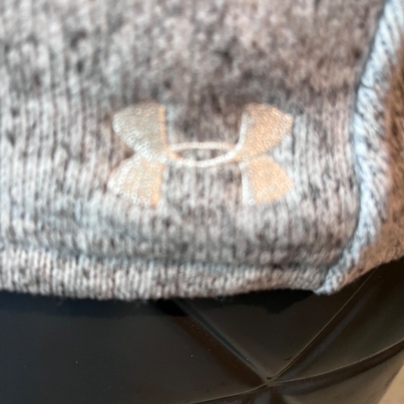 Under Armour ColdGear Gray Fleece Half Zip Pullover Women’s Small - Picture 6 of 7